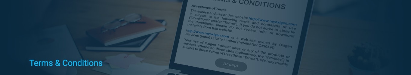 Oxigen Terms & Conditions