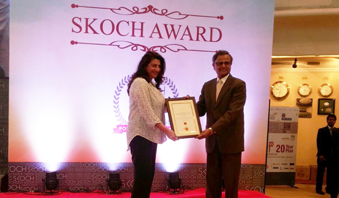 Skoch Financial Inclusion & Deepening Award 2015